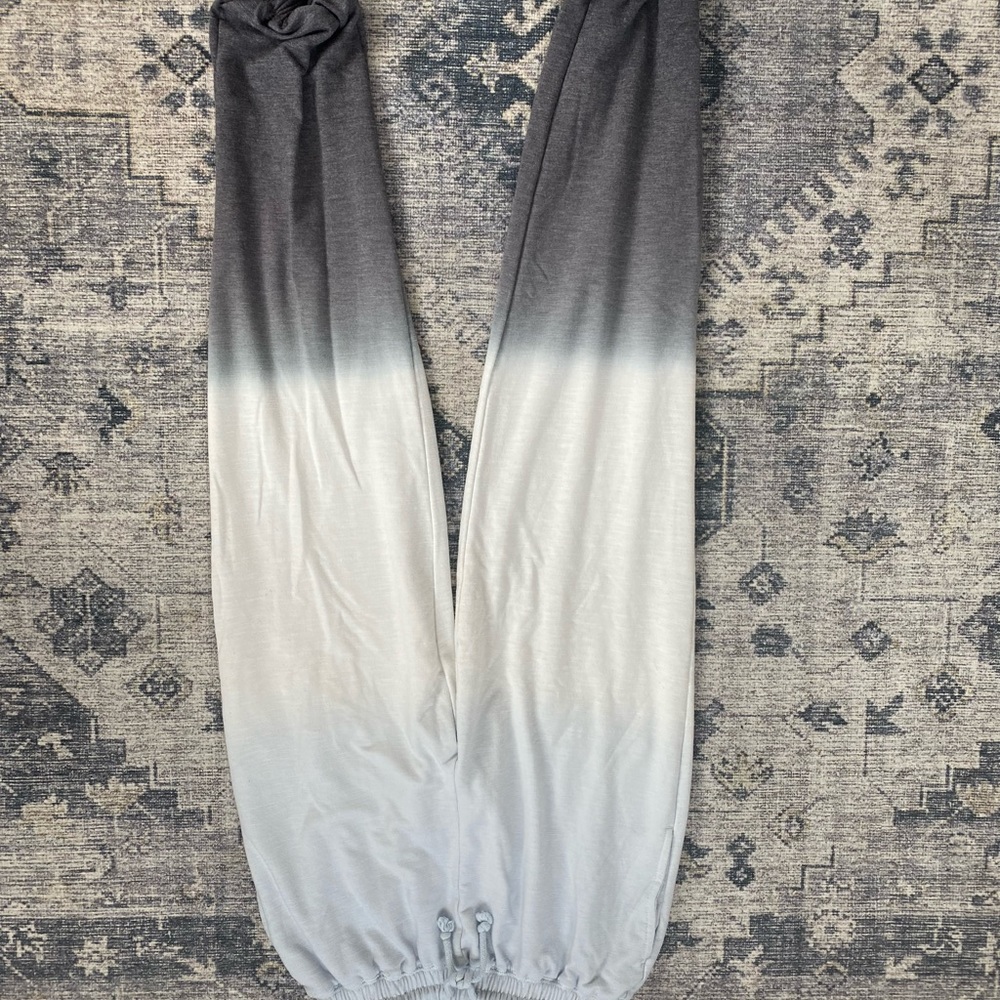 Blue ombré sweatpant joggers